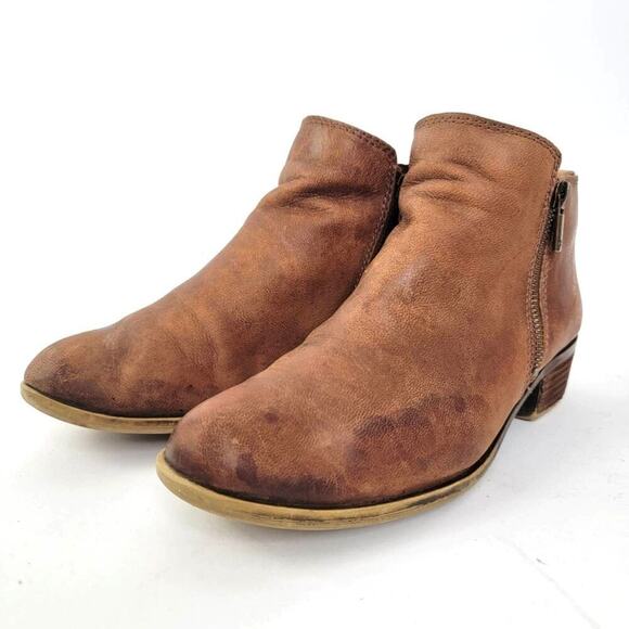 Lucky Brand Basel Bootie - Toffee - 8 - Picture 5 of 11
